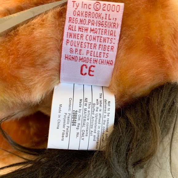 Ty (31) Oats Brown and White Horse Plush - Picture 5 of 13